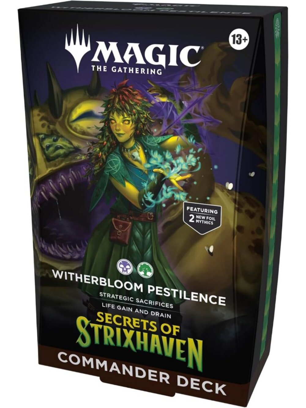 Magic: The Gathering Strixhaven Commander Deck - Witherbloom Pestilence, 100